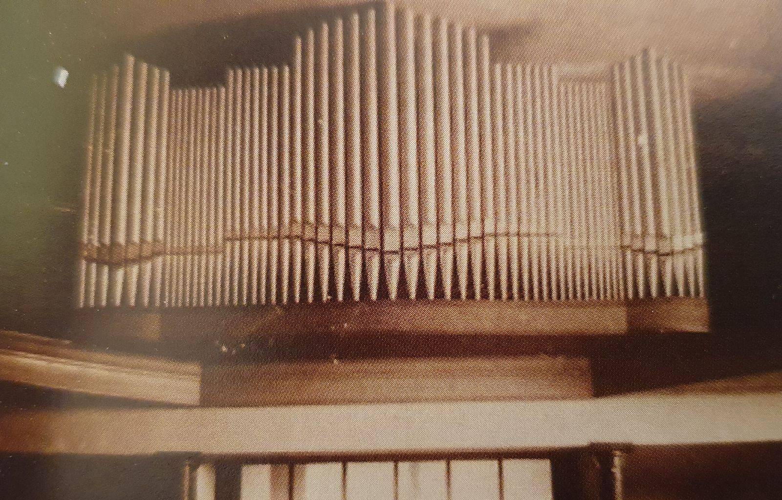 Ansicht Orgel um 1945 in Gellep-Stratum